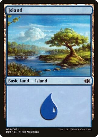 Island [Duel Decks: Merfolk vs. Goblins] MTG Single Magic: The Gathering  | Multizone: Comics And Games