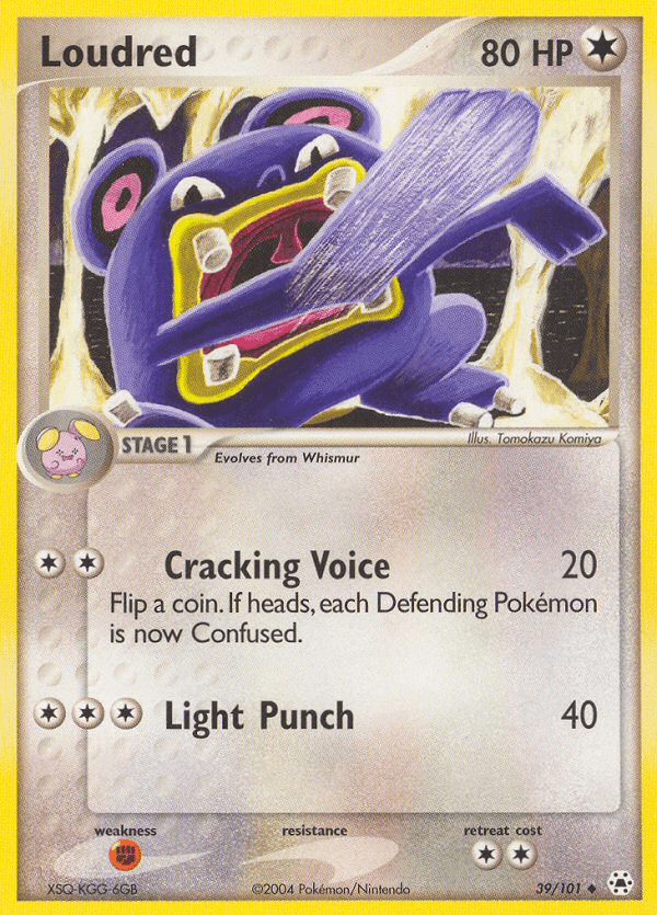 Loudred (39/101) [EX: Hidden Legends] Pokemon Single Pokémon  | Multizone: Comics And Games