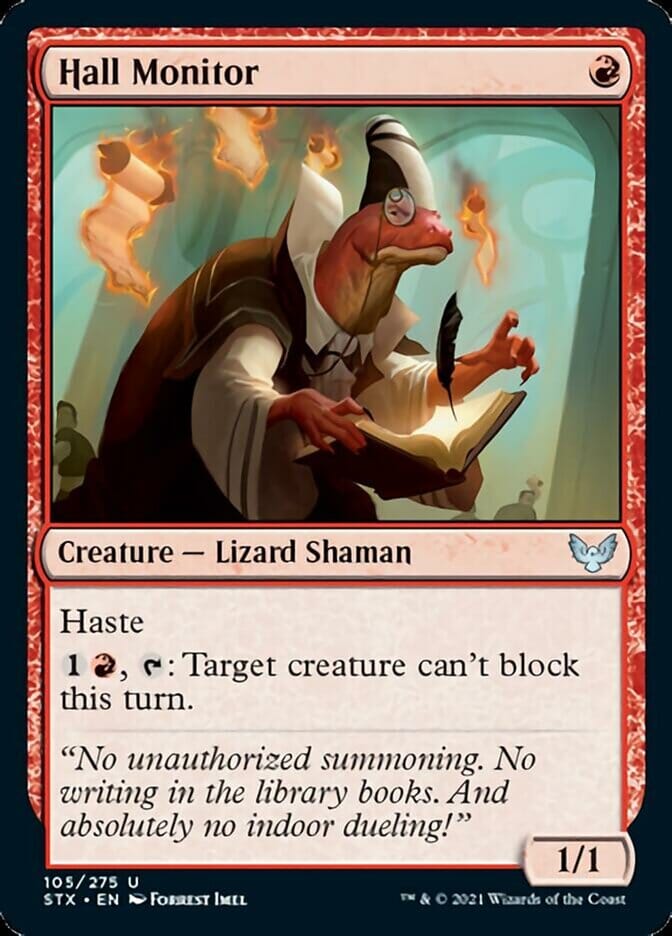 Hall Monitor [Strixhaven: School of Mages] MTG Single Magic: The Gathering  | Multizone: Comics And Games