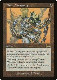 Thran Weaponry [Urza's Legacy] MTG Single Magic: The Gathering  | Multizone: Comics And Games