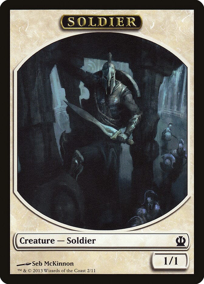 Soldier (2/11) [Theros Tokens] MTG Single Magic: The Gathering  | Multizone: Comics And Games
