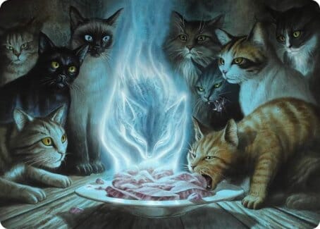Can't Stay Away Art Card [Innistrad: Midnight Hunt Art Series] MTG Single Magic: The Gathering  | Multizone: Comics And Games