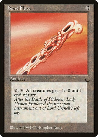 Bone Flute [The Dark] MTG Single Magic: The Gathering  | Multizone: Comics And Games
