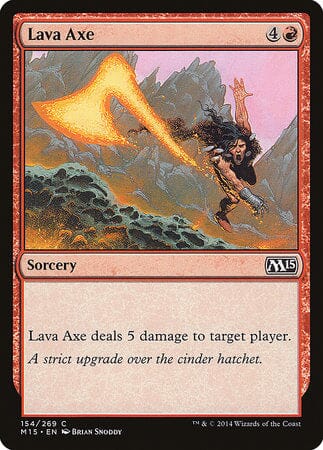 Lava Axe [Magic 2015] MTG Single Magic: The Gathering  | Multizone: Comics And Games