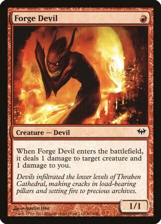 Forge Devil [Dark Ascension] MTG Single Magic: The Gathering  | Multizone: Comics And Games