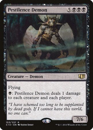 Pestilence Demon [Commander 2014] MTG Single Magic: The Gathering  | Multizone: Comics And Games