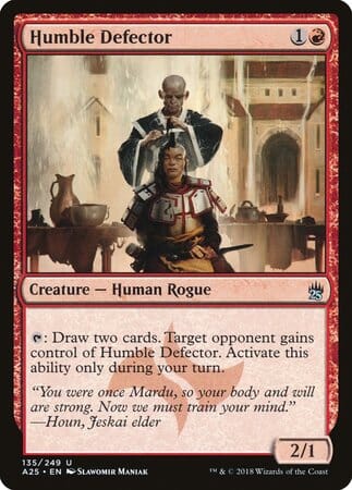 Humble Defector [Masters 25] MTG Single Magic: The Gathering  | Multizone: Comics And Games