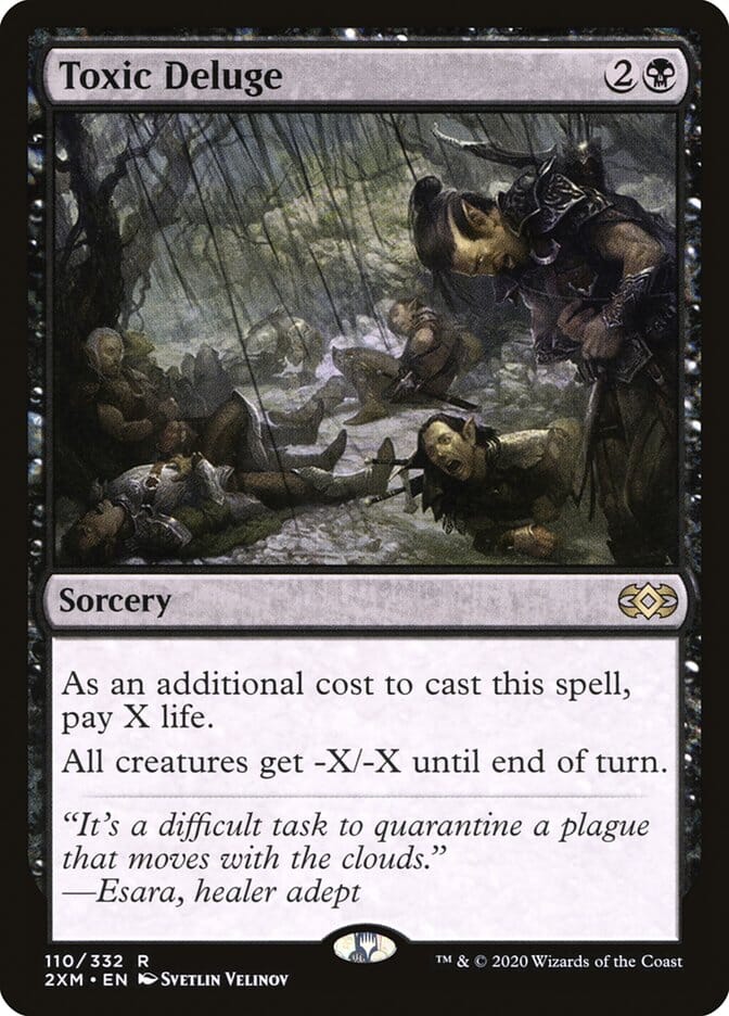 Toxic Deluge [Double Masters] MTG Single Magic: The Gathering  | Multizone: Comics And Games