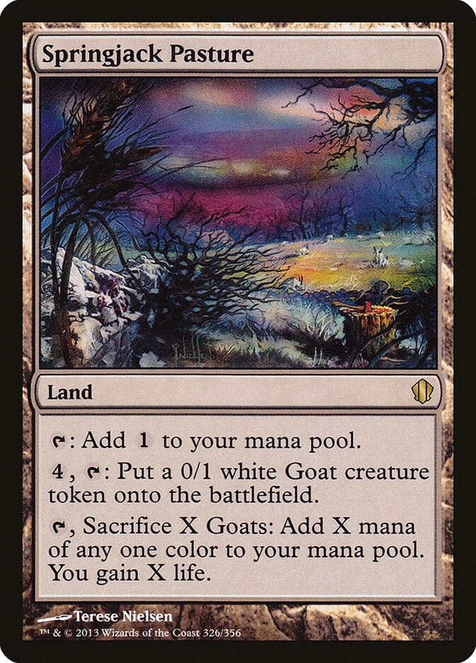 Springjack Pasture [Commander 2013] MTG Single Magic: The Gathering  | Multizone: Comics And Games