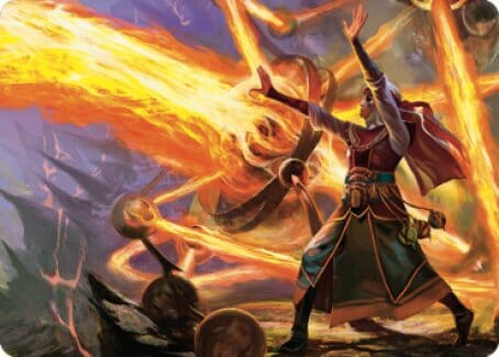Ghitu Amplifier Art Card [Dominaria United Art Series] MTG Single Magic: The Gathering  | Multizone: Comics And Games