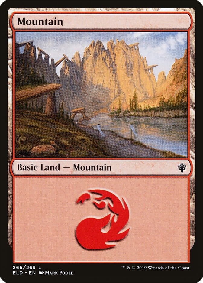 Mountain (265) [Throne of Eldraine] MTG Single Magic: The Gathering  | Multizone: Comics And Games