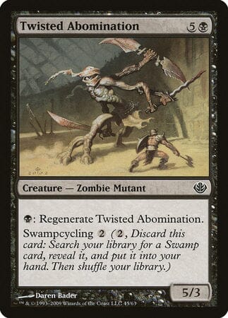 Twisted Abomination [Duel Decks: Garruk vs. Liliana] MTG Single Magic: The Gathering  | Multizone: Comics And Games