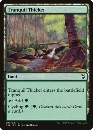 Tranquil Thicket [Commander 2018] MTG Single Magic: The Gathering  | Multizone: Comics And Games