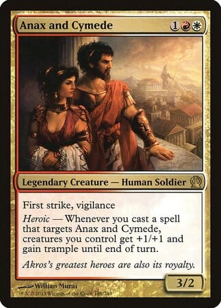 Anax and Cymede [Theros] MTG Single Magic: The Gathering  | Multizone: Comics And Games