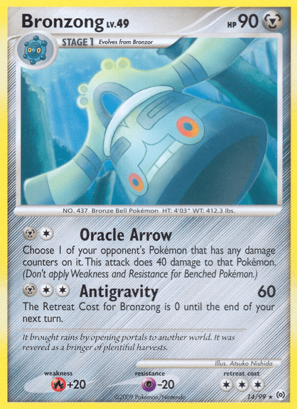 Bronzong (14/99) [Platinum: Arceus] Pokemon Single Pokémon  | Multizone: Comics And Games