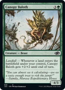 Canopy Baloth [Jumpstart 2022] MTG Single Magic: The Gathering  | Multizone: Comics And Games