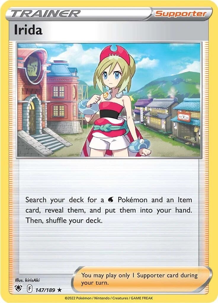 Irida (147/189) (Theme Deck Exclusive) [Sword & Shield: Astral Radiance] Pokemon Single Pokémon  | Multizone: Comics And Games