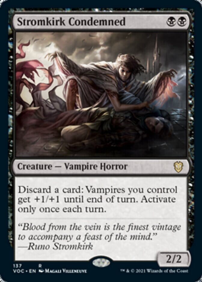 Stromkirk Condemned [Innistrad: Crimson Vow Commander] MTG Single Magic: The Gathering  | Multizone: Comics And Games