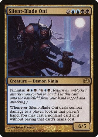Silent-Blade Oni [Planechase 2012] MTG Single Magic: The Gathering  | Multizone: Comics And Games