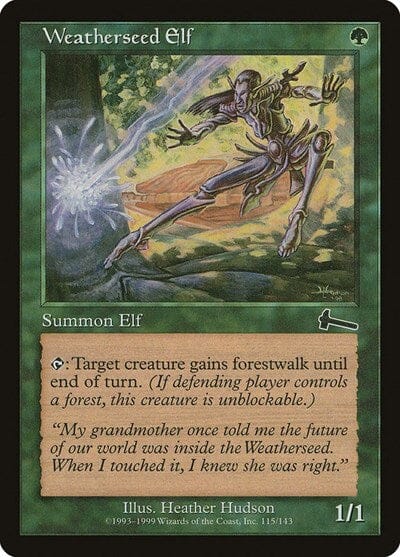 Weatherseed Elf [Urza's Legacy] MTG Single Magic: The Gathering  | Multizone: Comics And Games