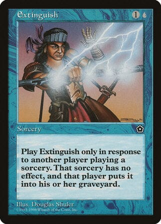 Extinguish [Portal Second Age] MTG Single Magic: The Gathering  | Multizone: Comics And Games