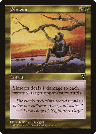 Simoon [Visions] MTG Single Magic: The Gathering  | Multizone: Comics And Games