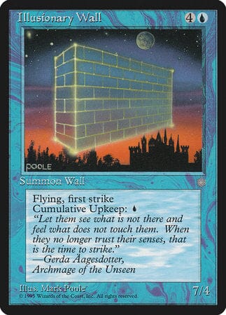 Illusionary Wall [Ice Age] MTG Single Magic: The Gathering  | Multizone: Comics And Games