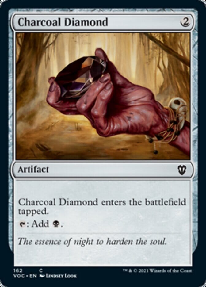 Charcoal Diamond [Innistrad: Crimson Vow Commander] MTG Single Magic: The Gathering  | Multizone: Comics And Games
