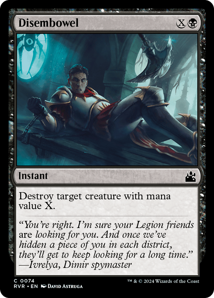 Disembowel [Ravnica Remastered] MTG Single Magic: The Gathering  | Multizone: Comics And Games