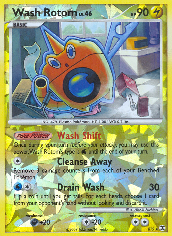 Wash Rotom (RT5) [Platinum: Rising Rivals] Pokemon Single Pokémon  | Multizone: Comics And Games
