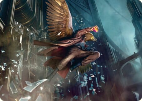 Skyway Robber Art Card [Streets of New Capenna Art Series] MTG Single Magic: The Gathering  | Multizone: Comics And Games