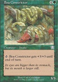 Boa Constrictor [Mercadian Masques] MTG Single Magic: The Gathering  | Multizone: Comics And Games