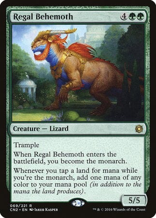 Regal Behemoth [Conspiracy: Take the Crown] MTG Single Magic: The Gathering  | Multizone: Comics And Games