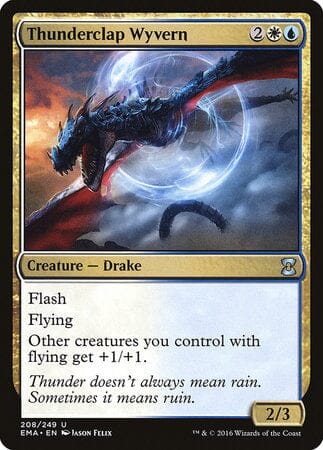 Thunderclap Wyvern [Eternal Masters] MTG Single Magic: The Gathering  | Multizone: Comics And Games