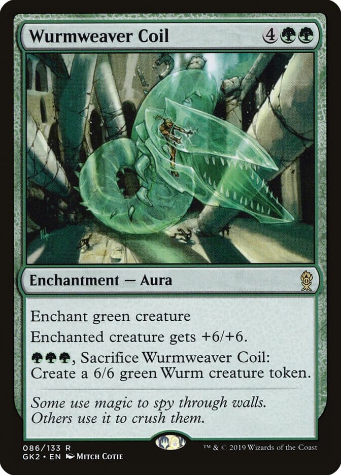 Wurmweaver Coil [Ravnica Allegiance Guild Kit] MTG Single Magic: The Gathering  | Multizone: Comics And Games