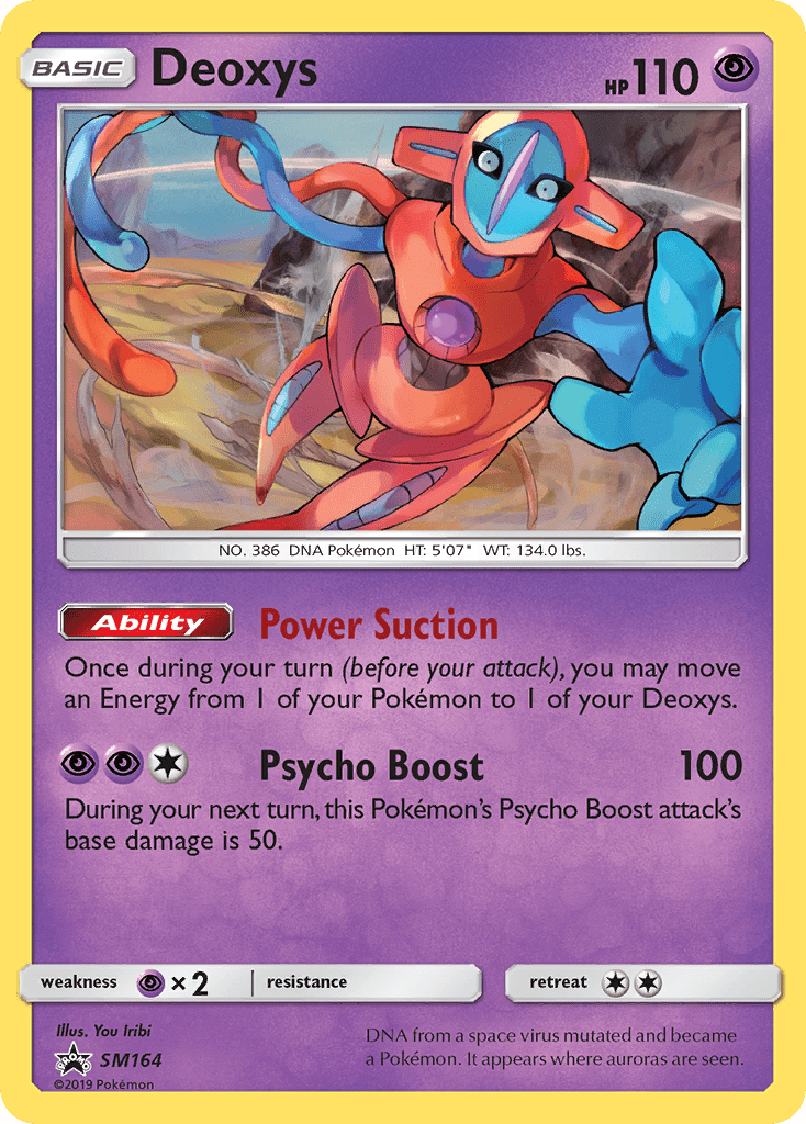 Deoxys (SM164) [Sun & Moon: Black Star Promos] Pokemon Single Pokémon  | Multizone: Comics And Games