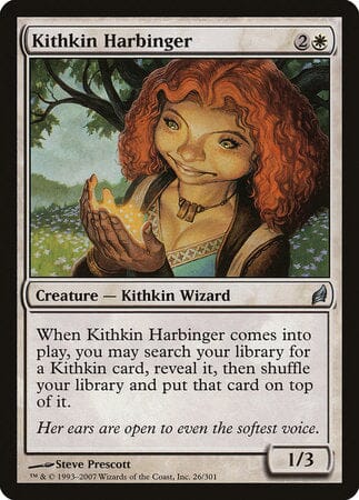 Kithkin Harbinger [Lorwyn] MTG Single Magic: The Gathering  | Multizone: Comics And Games