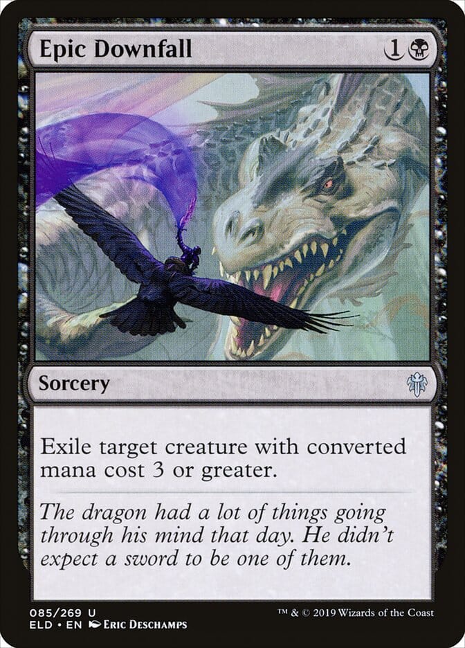 Epic Downfall [Throne of Eldraine] MTG Single Magic: The Gathering  | Multizone: Comics And Games