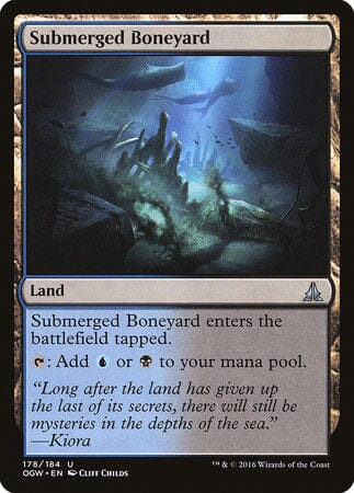 Submerged Boneyard [Oath of the Gatewatch] MTG Single Magic: The Gathering  | Multizone: Comics And Games