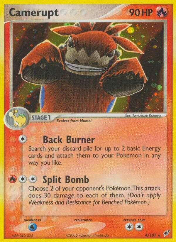 Camerupt (4/107) (Theme Deck Exclusive) [EX: Deoxys] Pokemon Single Pokémon  | Multizone: Comics And Games