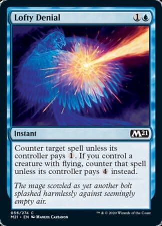 Lofty Denial [Core Set 2021] MTG Single Magic: The Gathering  | Multizone: Comics And Games