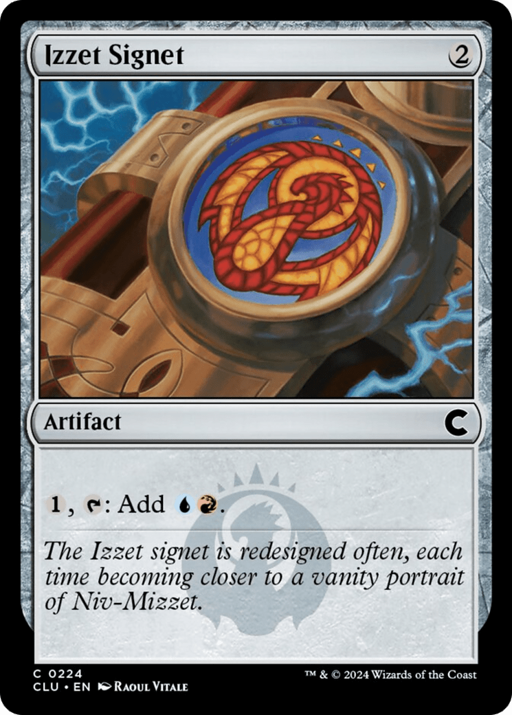 Izzet Signet [Ravnica: Clue Edition] MTG Single Magic: The Gathering  | Multizone: Comics And Games