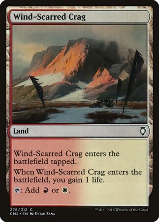 Wind-Scarred Crag [Commander Anthology Volume II] MTG Single Magic: The Gathering  | Multizone: Comics And Games