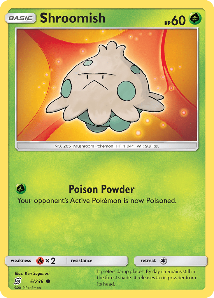 Shroomish (5/236) [Sun & Moon: Unified Minds] Pokemon Single Pokémon  | Multizone: Comics And Games