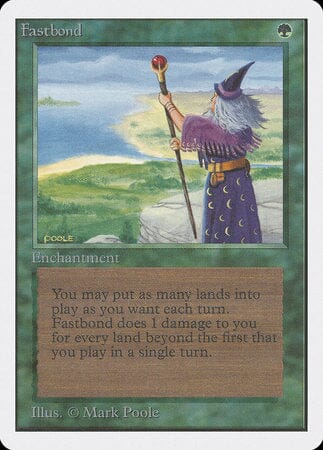 Fastbond [Unlimited Edition] MTG Single Magic: The Gathering  | Multizone: Comics And Games