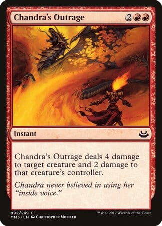 Chandra's Outrage [Modern Masters 2017] MTG Single Magic: The Gathering  | Multizone: Comics And Games