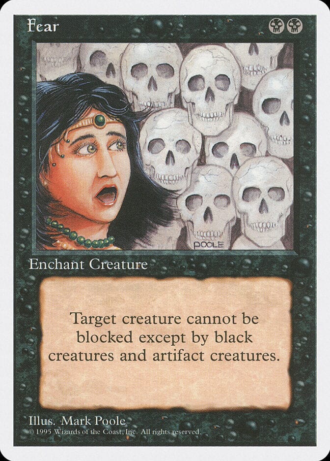 Fear [Fourth Edition] MTG Single Magic: The Gathering  | Multizone: Comics And Games