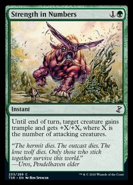 Strength in Numbers [Time Spiral Remastered] MTG Single Magic: The Gathering  | Multizone: Comics And Games