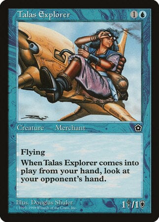 Talas Explorer [Portal Second Age] MTG Single Magic: The Gathering  | Multizone: Comics And Games