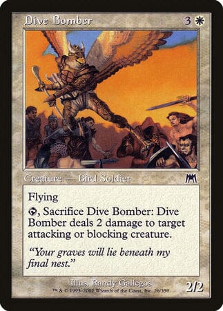 Dive Bomber [Onslaught] MTG Single Magic: The Gathering  | Multizone: Comics And Games